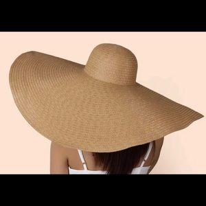 Wide Brim Straw Hat